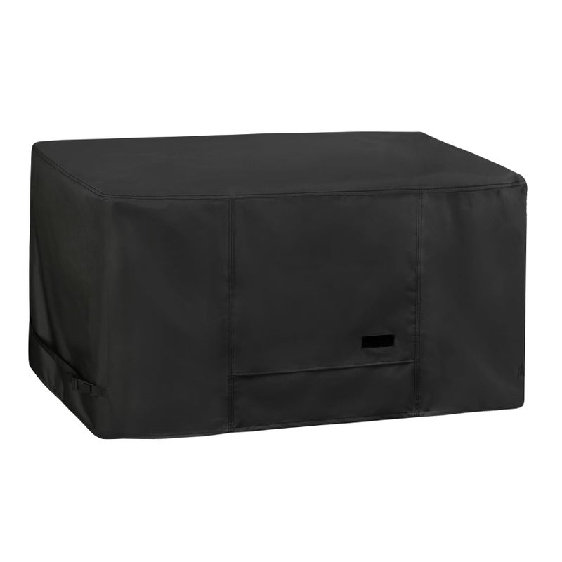 NettyPro Deck Box Cover Outdoor Waterproof Storage Bench Cover for Rectangular Deck Box 57 x 28 x 24 inch Black - Image 2