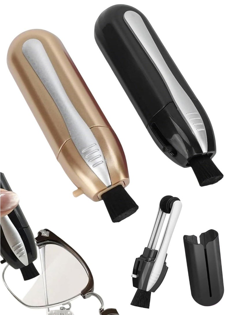 2 Pcs Portable Glasses Cleaner,Eye Glasses Cleaner,Glasses Cleaner Tool,Compatible with Peeps Eyeglass Cleaner,Peeps Glasses Cleaner Easy to Carry,Convenient for Commuting and Going to School - Image 1