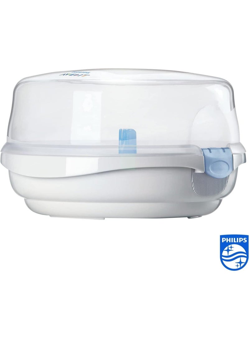Philips Avent Microwave Steam Sterilizer for Baby Bottles, Pacifiers, Cups and More (model SCF281/02) - Image 5