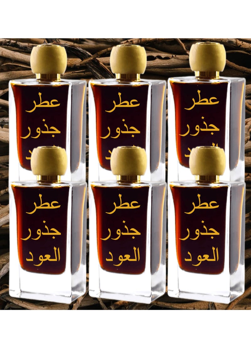 PYRON 6 Pieces Oud Roots Perfume 75 Ml EDP - Image 1