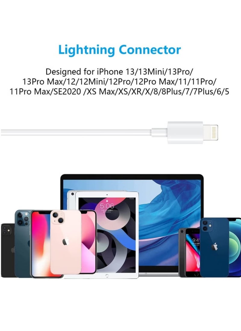 LIXES Apple MFi Certified Lightning Headphones for iPhone 14 - Wired In-Ear Stereo Headset with Microphone & Volume Control  - Image 2