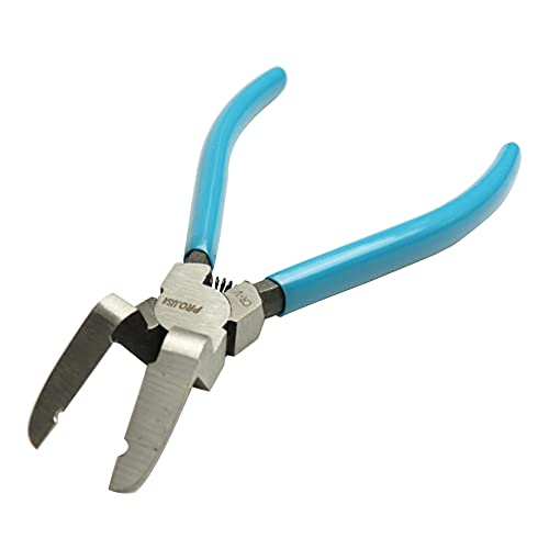 LECWOF Car Push Trim Clip Cutting Pliers Retainer Rivet Fastener Panel Assortment Pry Puller Tool Universal Stainless Steel Fastener Cutter Pliers - Image 1