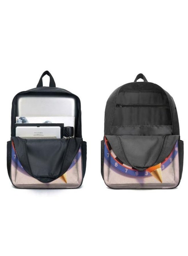 Bright Li Fire Cute cartoon pattern, practical bag three-piece set (students, children, friends' outings, mountain climbing sports, etc. can be used) - 17 - Image 4