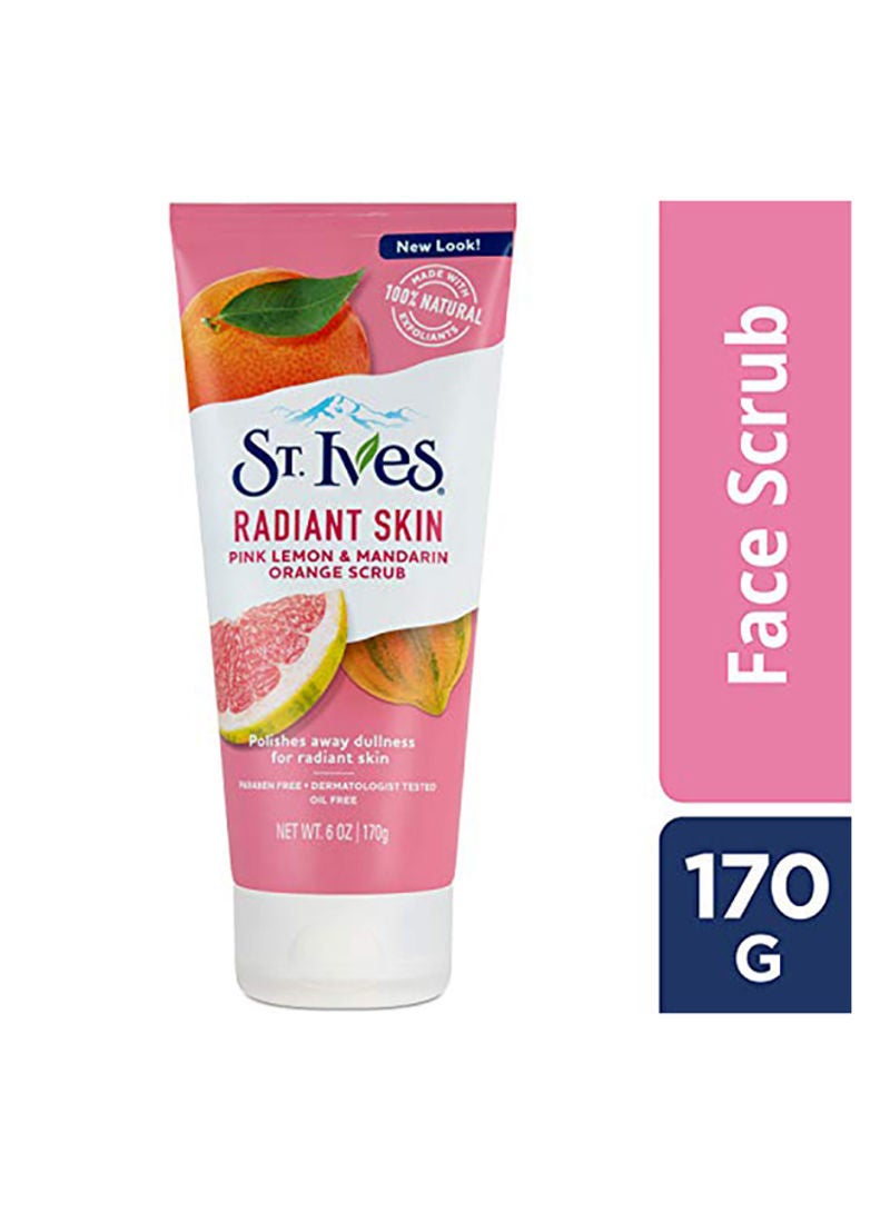 Pink Lemon And Mandarin Orange Scrub 6ounce