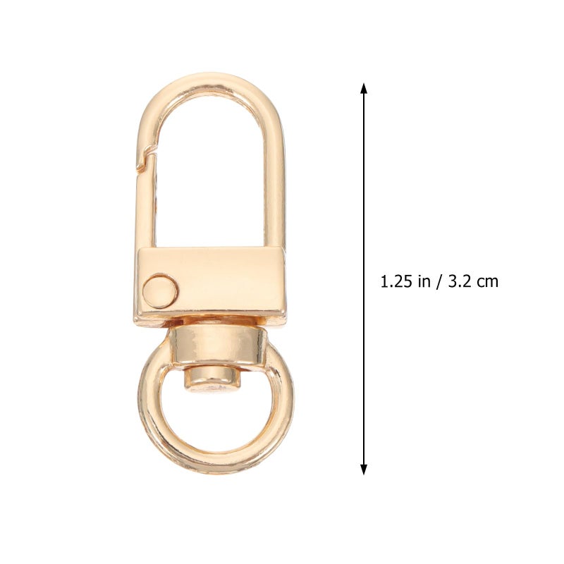 15 Pcs Alloy Lobster Claw Clasps Keychain Snap Hooks For DIY Jewelry Making - Image 3
