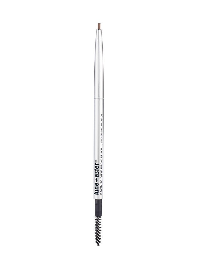 Lune+Aster Dawn to Dusk Brow Pencil- Blonde - Universal, vegan brow pencil effortlessly shapes, fills and defines - Image 1