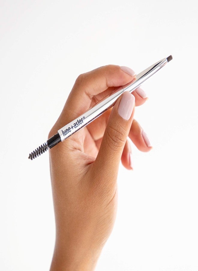 Lune+Aster Dawn to Dusk Brow Pencil- Blonde - Universal, vegan brow pencil effortlessly shapes, fills and defines - Image 4