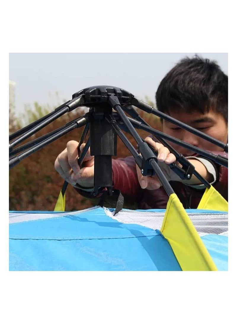 Yulan Pop Up Tents for Camping, 3-4 Person Instant Camping Tents with Waterproof & Windproof, Portable Family Camping Tens for Backpacking Outdoor Camping Mountaineering Multi Color YL21517-588 - Image 3