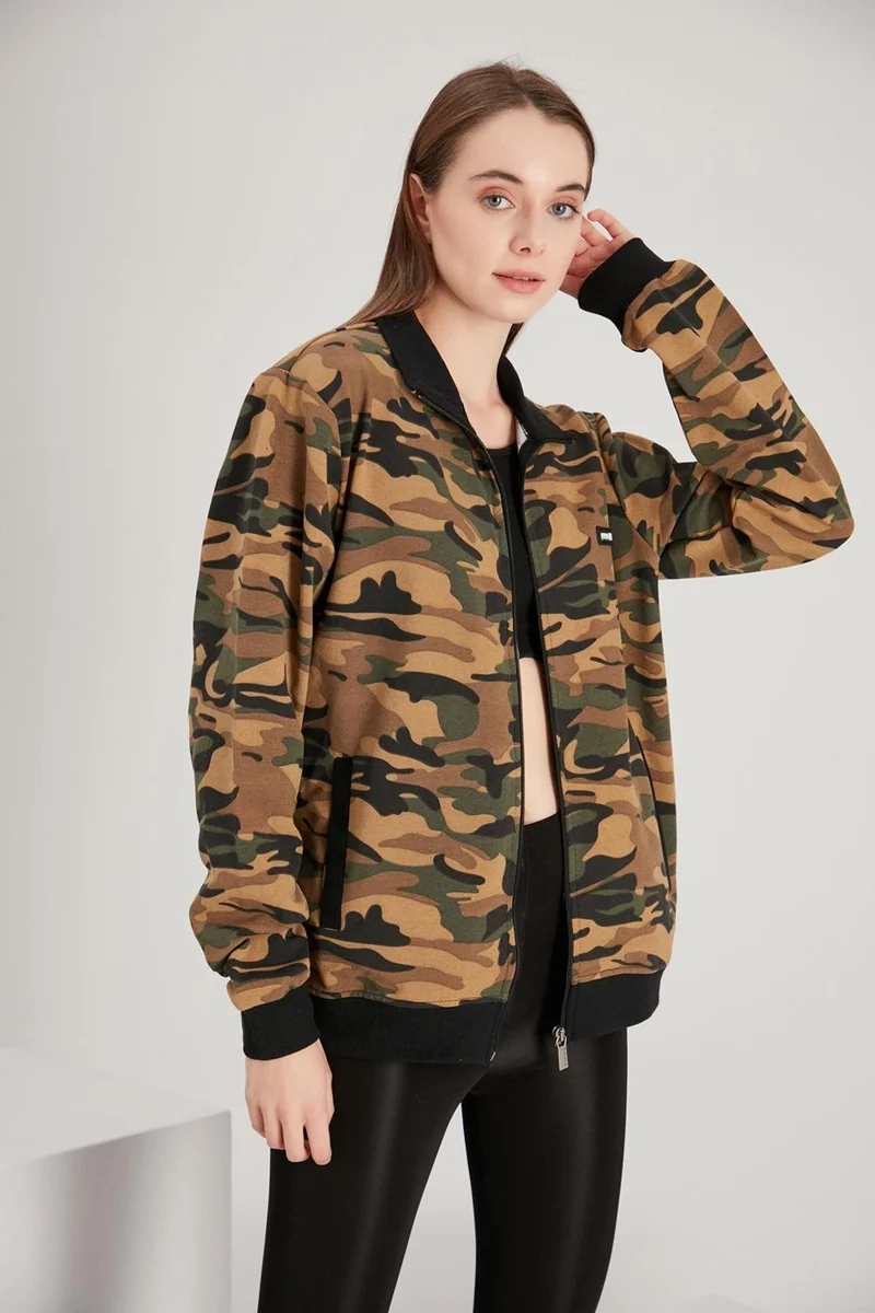 Alexander Gardi Alexandergardı Zippered Stand Up Sweatshirt (E21-73000)