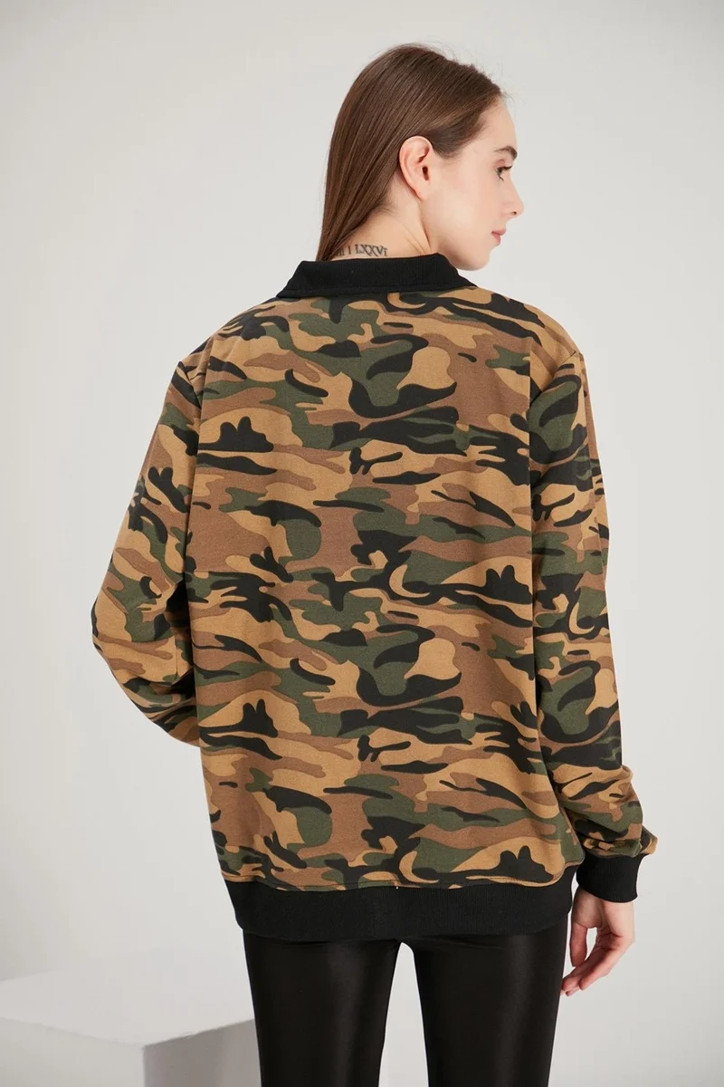 Alexander Gardi Alexandergardı Zippered Stand Up Sweatshirt (E21-73000)