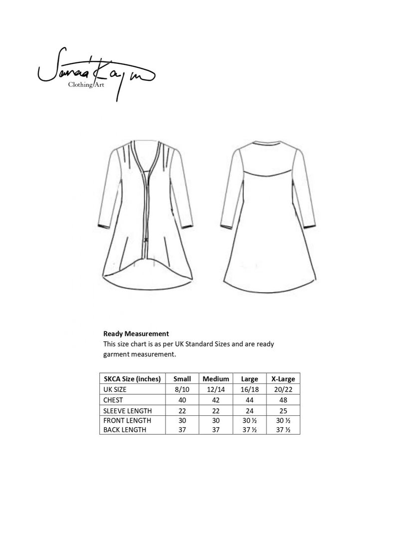 Sana'a Kayum - Cream Beige Tent Styled Tunic With Bell Shaped Sleeve By Sanaa Kayum - Image 1