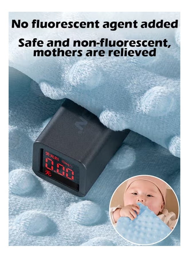 كلناميان سرير نوم ملائم بشكل مريح لسرير الأطفال مع وسادة مضادة للقيء، وكرسي محمول للرضع وبساط نوم مهدئ - Image 5