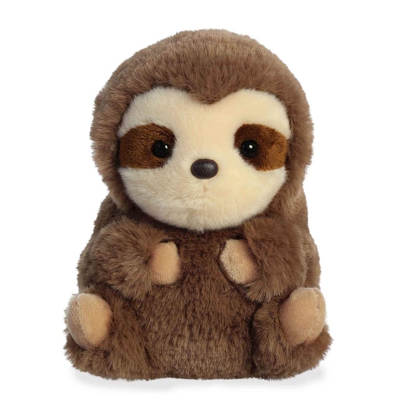 Aurora World Rolly Pet - 7"" Seth Sloth, Brown - Image 1