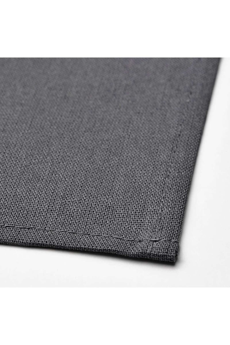 Napkin, dark grey, 35 x 35 cm - Image 2