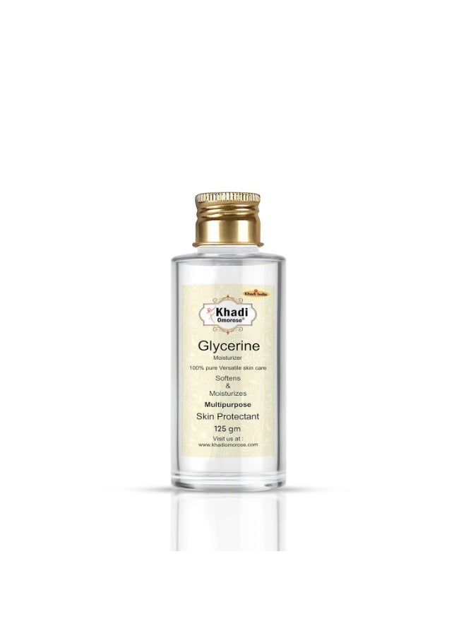 KHADI Omorose Glycerine (Pure and Unscented) For Soft And Moisturize Skin | 125 Gram, Liquid - Image 1