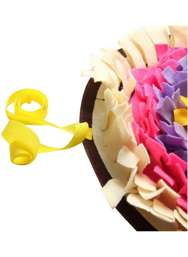 NIBEMINENT Pet Snuffle Feeding Mat Multicolour 45 x 45cm - Image 3