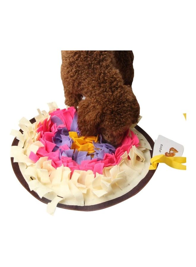 NIBEMINENT Pet Snuffle Feeding Mat Multicolour 45 x 45cm - Image 2