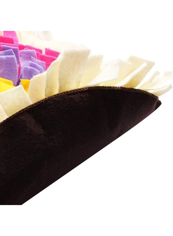 NIBEMINENT Pet Snuffle Feeding Mat Multicolour 45 x 45cm - Image 5