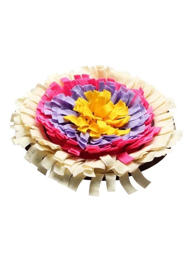 NIBEMINENT Pet Snuffle Feeding Mat Multicolour 45 x 45cm - Image 1