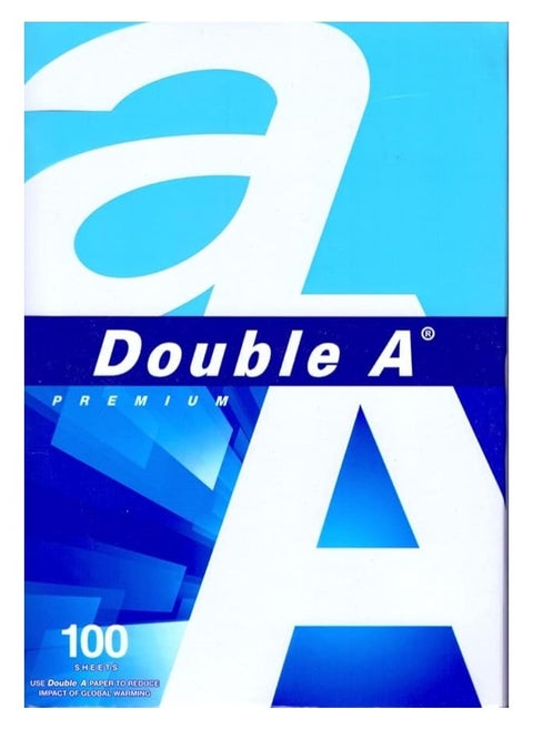 Double A 80 gsm A4 Paper 100 Sheets