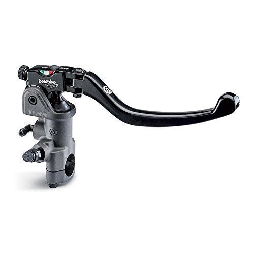Brembo New Brembo 19RCS Forged Brake Master Cylinder With Folding Lever For 7/8-Inch Handlebars, Includes 2 length Banjo Bolts and Clear tygon Tubing - Image 3