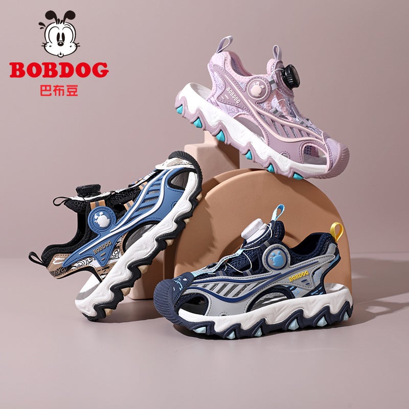 Babu Bean Boys Baotou Sandals Summer Children'S Shoes 8 Sports 9 Beach Shoes 12 Years Old - Image 3