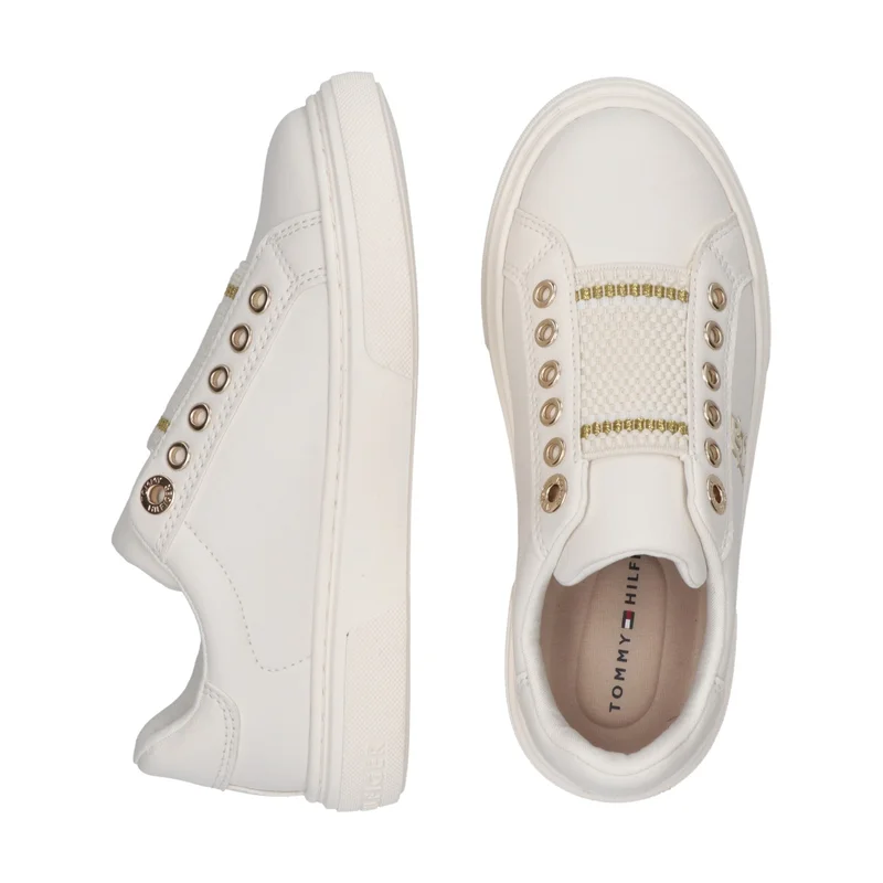 TOMMY HILFIGER Kids Lace Up Low Top Sneakers