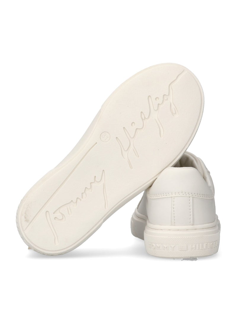 TOMMY HILFIGER Kids Lace Up Low Top Sneakers  - Image 5