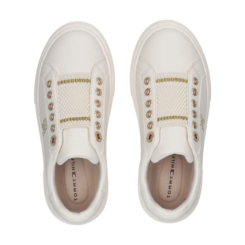 TOMMY HILFIGER Kids Lace Up Low Top Sneakers