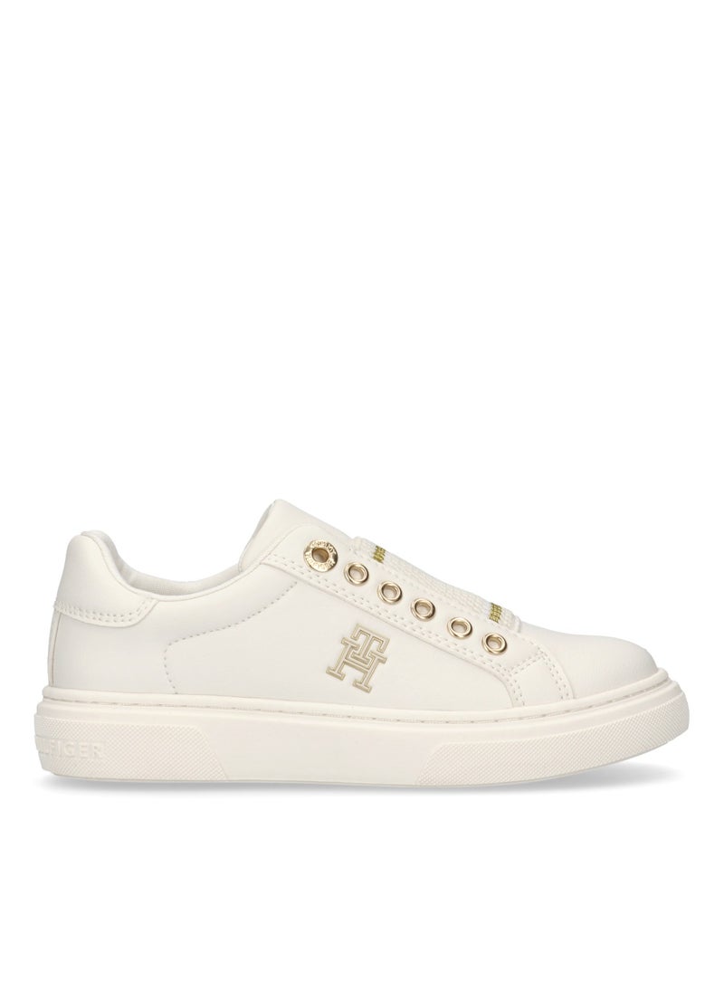 TOMMY HILFIGER Kids Lace Up Low Top Sneakers  - Image 2
