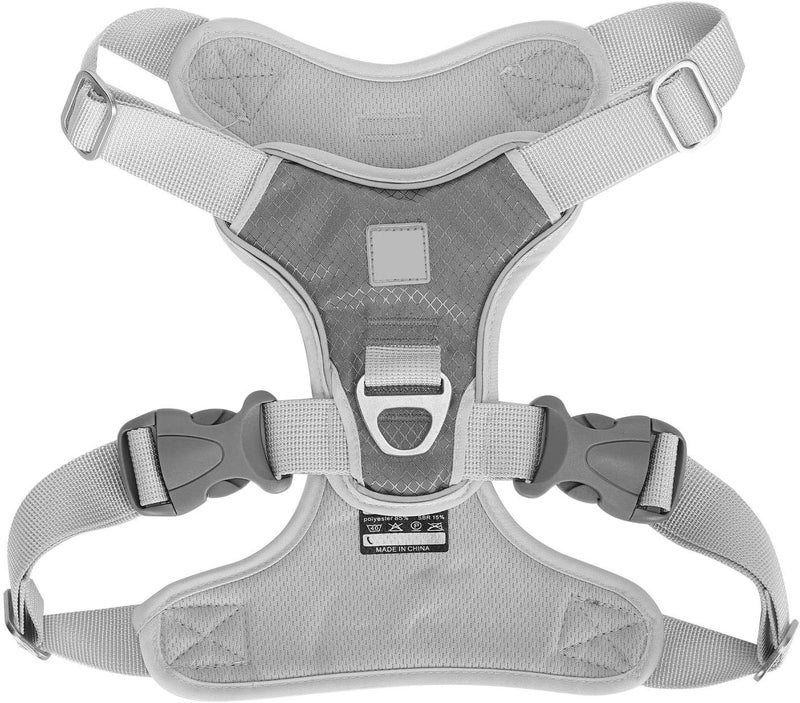 Pet Leash Vest with Reflective Stripe, Adjustable Oxford Cloth Harness for Cats and Dogs - Breathable Comfort, Quick - Release Buckles, Outdoor Walking Safety (S) - Image 1