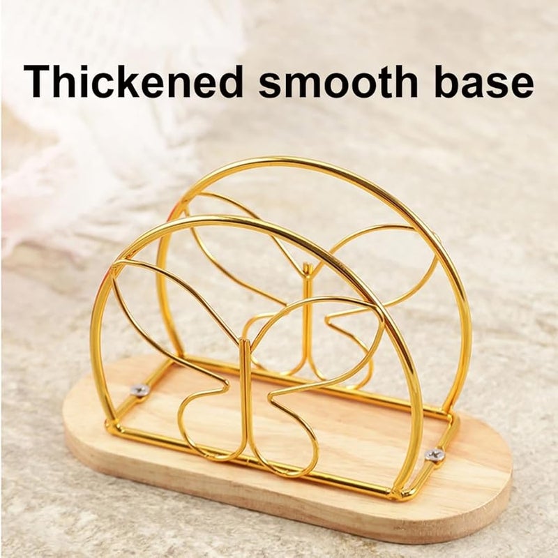 Black Flower Shape Iron Freestanding Tissue Holder Paper Dispenser For Hotels Various Interior Designs - Image 4