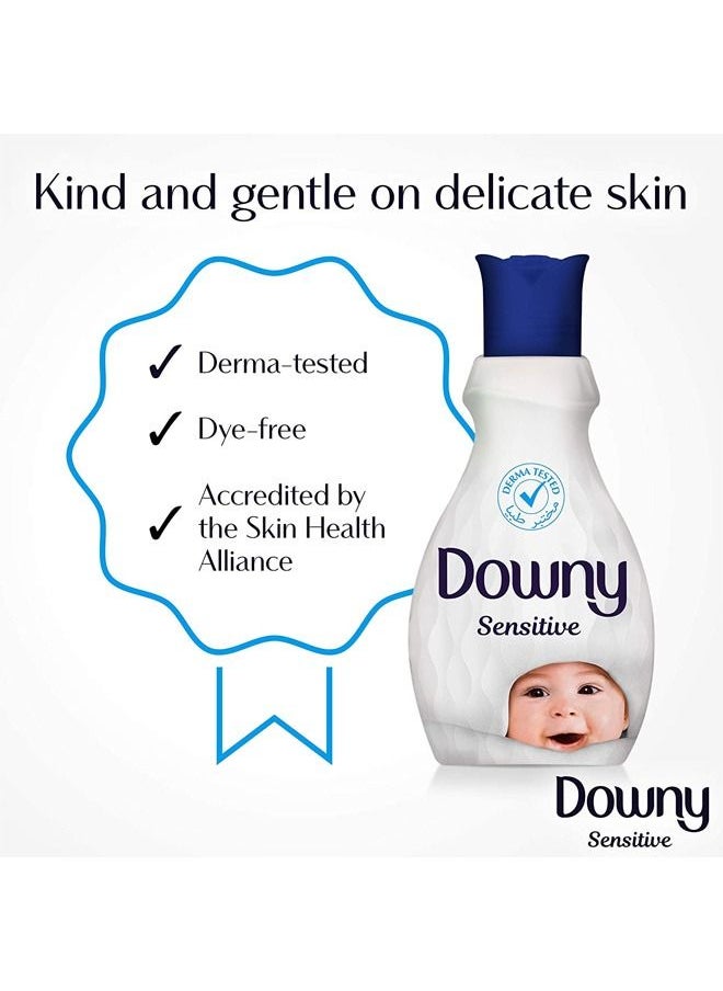 Downy - Concentrate Sensitive Fabric Softener - 25 Washes 1L  Pack of 2 - Image 1