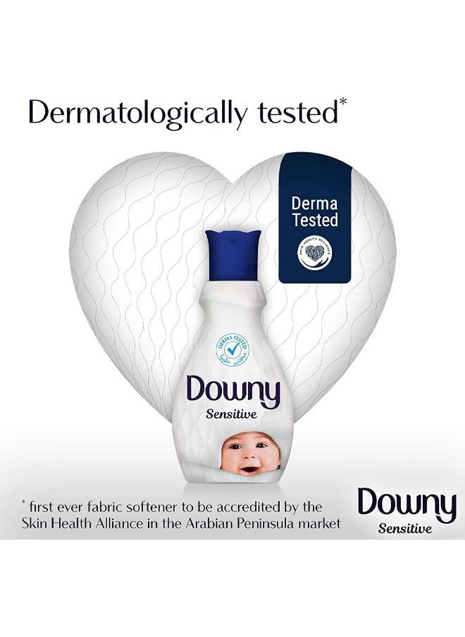 Downy - Concentrate Sensitive Fabric Softener - 25 Washes 1L  Pack of 2 - Image 1