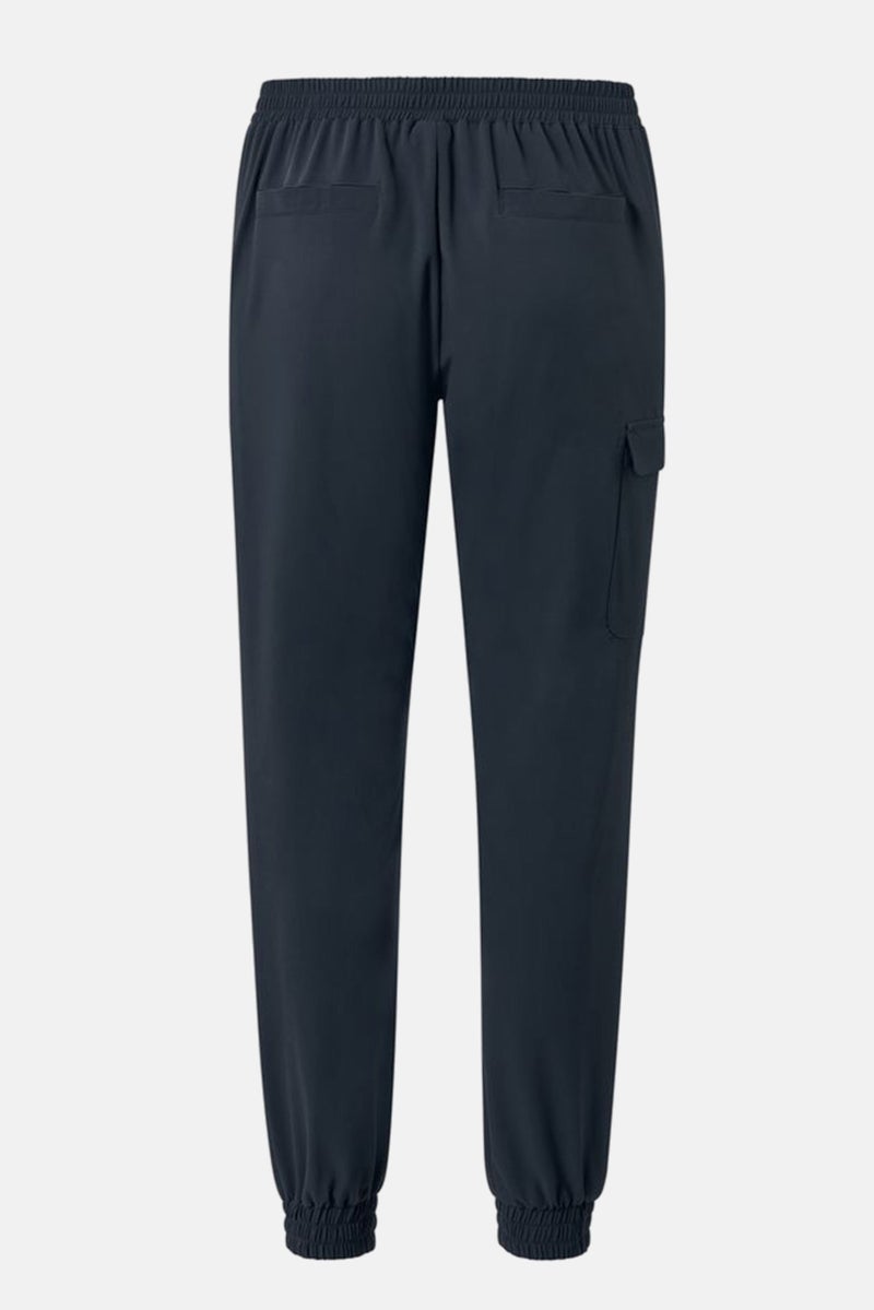 Tchibo Women Regular Fit Training Track Pants, Navy  - Image 2