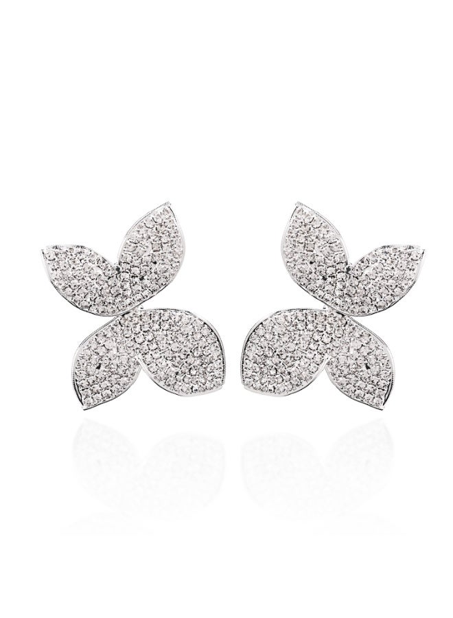 Luxury Butterfly Statement Stud Earrings for Women Dainty Butterfly Studs Fashion Trendy Jewelry Wedding  - Image 4