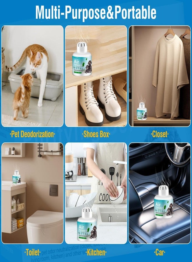 DUNKHADEN Eco-Friendly Odor Absorber Box for Pets,Pet Odor Eliminator Gel, | 5.3 oz,90-Day Long Lasting | Plant-Based, Safe Around Cats & Dogs | Continuous Air Freshener for Home - Image 4