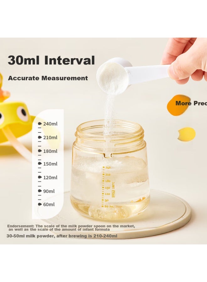 Imperial Pet Huangchong Children's Milk Cup, Ppsu Straw Cup, Baby Kindergarten Drinking Cup, Milk Cup With Handle, Training Cup, Orange, 330ml - Image 4