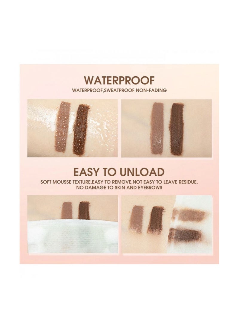 O.two.o Eyebrow Coloring Cream Mascara Shine 03 Chest Note Brown 4g