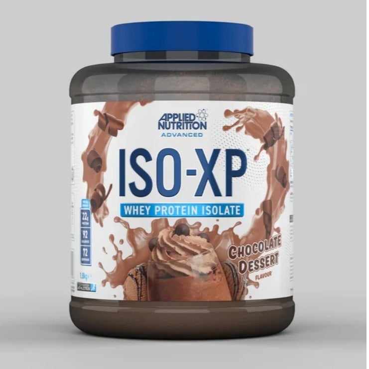appliednutrition Applied Nutrition ISO-XP Whey Protein Isolate Chocolate 1.8kg, 72 Servings - Image 1