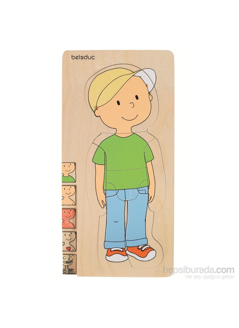 Multilayer Puzzle-Male 15X30 Cm