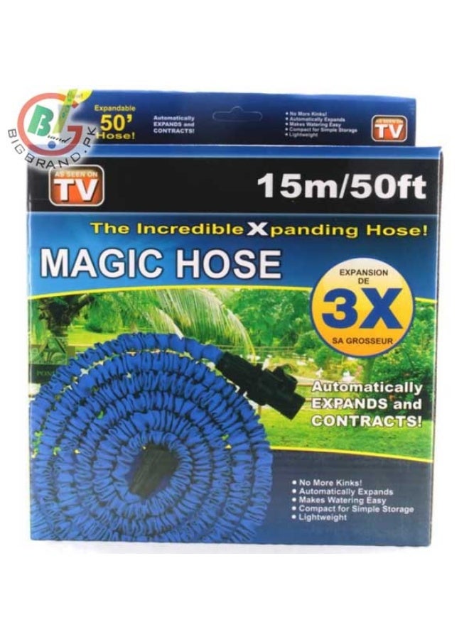 بروماس خرطوم حديقة قابل للتمدد بشكل مذهل مع 3 أضعاف التمدد - 15 مترًا / 50 قدمًا