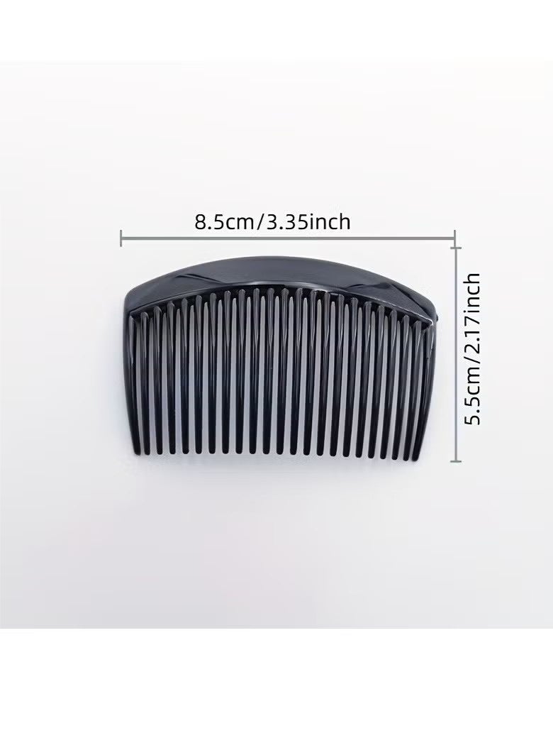 3 pcs Non Slip French Hair Side Comb for Women and Girls - Easy Hair Styling Accessories for Detangling and Smoothing - Image 3