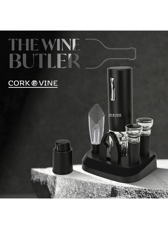 Cork & Vine Cork And Vine Rechargeable 8-Piece Wine Set  - Image 4