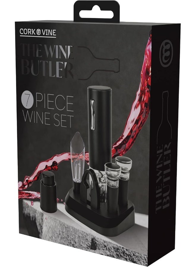 Cork & Vine Cork And Vine Rechargeable 8-Piece Wine Set  - Image 2