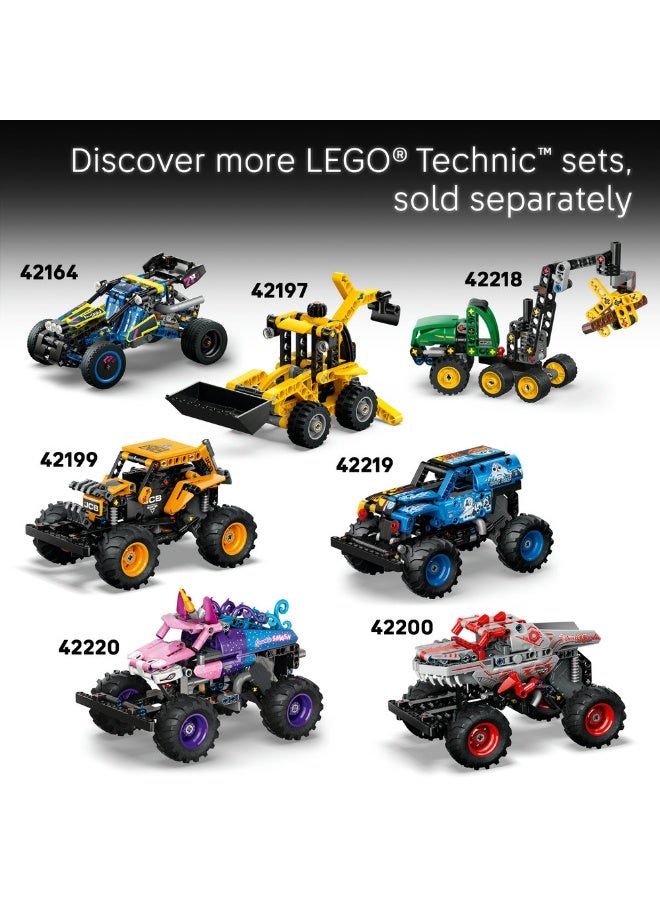 LEGO Technic Yellow Motorcycle Toy Model Kit 42225 151Pcs