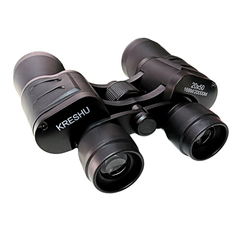 KRESHU 20x50 Zoom Long Distance Professional Binoculars | Lightweight Durbeen Focus Lense Binocular for Kids and Adults | Durbin for Trekking Hiking Sports Sightseeing (Pack of 1) - Image 1