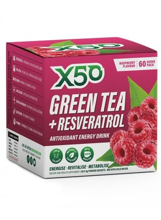 X50 الشاي الأخضر بنكهة التوت بالإضافة إلى مشروب الطاقة ريسفيراترول، عبوة من 60 - pzsku/Z178E22AAB9A309059B69Z/45/_/1658130688/a035c895-79e3-4d54-8ff0-8d43c6c53c93