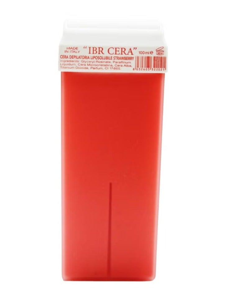 6pc Ibr Cera Hair Remover Wax, Strawberry 100ml