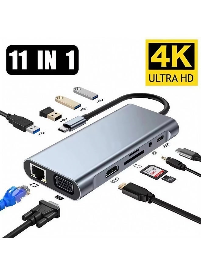ميفيدو Mivido 11-in-1 Usb C Docking Station usbc